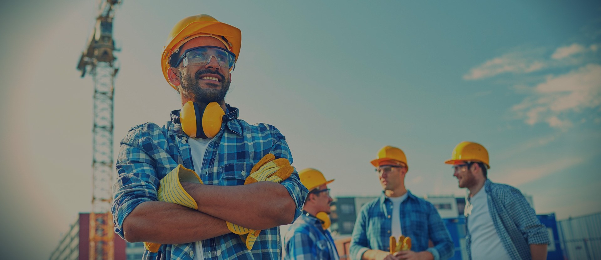 male construction worker